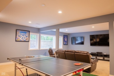Custom 5 bedroom home on 1.71 acres with mature wooded nature on Bear Slide Golf Club in Indiana - for sale on GolfHomes.com, golf home, golf lot