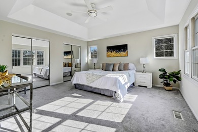 Nestled within the Fairway Club, this exceptional end unit on Edgewood Valley Country Club in Illinois - for sale on GolfHomes.com, golf home, golf lot