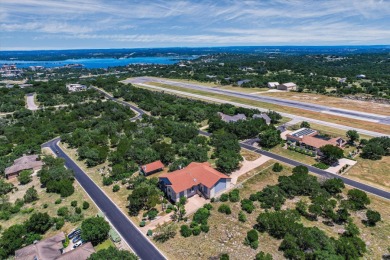 Rare Aviation lifestyle property adjacent to the Horseshoe Bay on Slick Rock Golf Course - Horseshoe Bay in Texas - for sale on GolfHomes.com, golf home, golf lot
