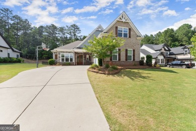 Stunning 6-Bedroom Custom Home in Traditions of Braselton on Traditions of Braselton Golf Club in Georgia - for sale on GolfHomes.com, golf home, golf lot