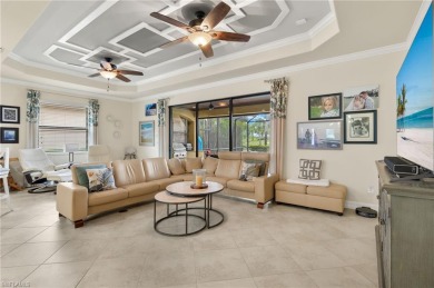 This gorgeous *Victoria* floor plan is a FORMER MODEL and comes on Bonita National Golf Course in Florida - for sale on GolfHomes.com, golf home, golf lot