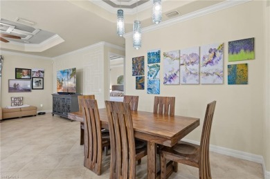 This gorgeous *Victoria* floor plan is a FORMER MODEL and comes on Bonita National Golf Course in Florida - for sale on GolfHomes.com, golf home, golf lot