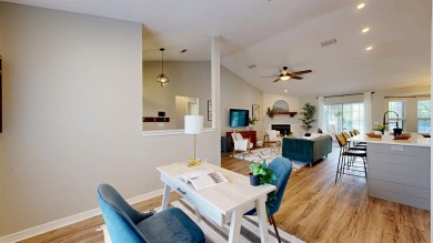 Stunning Pool Home!  Welcome To This Completely Updated 3 on St. Johns Golf Club in Florida - for sale on GolfHomes.com, golf home, golf lot