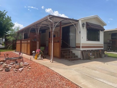 This darling Park Model Home is very clean, has a washer/dryer on Green Spring Country Club in Utah - for sale on GolfHomes.com, golf home, golf lot