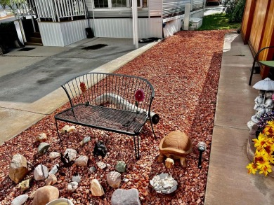 This darling Park Model Home is very clean, has a washer/dryer on Green Spring Country Club in Utah - for sale on GolfHomes.com, golf home, golf lot