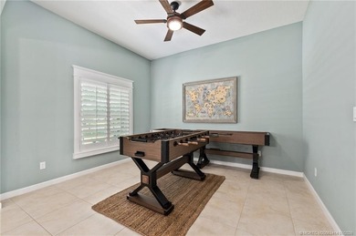 Every day is a vacation in this custom CBS 4 bedroom, 4.5 bath on The Cape Club of Palm City in Florida - for sale on GolfHomes.com, golf home, golf lot