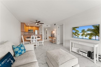 This is coastal living at it's best! This beautifully updated 1 on Ocean Club At the Hutchinson Island Beach Resort in Florida - for sale on GolfHomes.com, golf home, golf lot