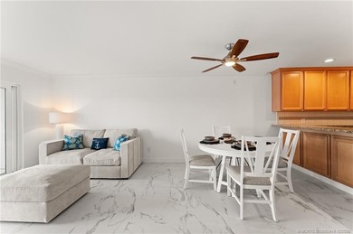 This is coastal living at it's best! This beautifully updated 1 on Ocean Club At the Hutchinson Island Beach Resort in Florida - for sale on GolfHomes.com, golf home, golf lot