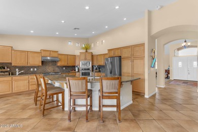 Enjoy resort-style living in this beautifully maintained on Tuscany Falls At Pebble Creek in Arizona - for sale on GolfHomes.com, golf home, golf lot