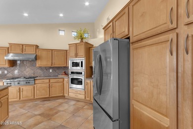 Enjoy resort-style living in this beautifully maintained on Tuscany Falls At Pebble Creek in Arizona - for sale on GolfHomes.com, golf home, golf lot