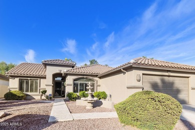 Very popular 2BR, 2BA with den Palmera model on the golf course on Ironwood Golf Club in Arizona - for sale on GolfHomes.com, golf home, golf lot