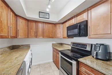 Welcome home to this rare, move-in ready, downstairs corner unit on Las Vegas Country Club in Nevada - for sale on GolfHomes.com, golf home, golf lot