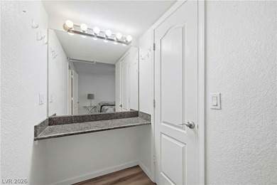 Welcome home to this rare, move-in ready, downstairs corner unit on Las Vegas Country Club in Nevada - for sale on GolfHomes.com, golf home, golf lot