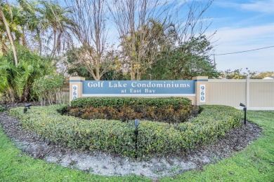 Welcome home to your 2.5 year new condo in Golf Lake on East Bay Golf Club in Florida - for sale on GolfHomes.com, golf home, golf lot