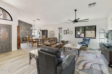 Completely turn-key 2BR, 2BA plus den Posada model on a large on Cottonwood Country Club in Arizona - for sale on GolfHomes.com, golf home, golf lot