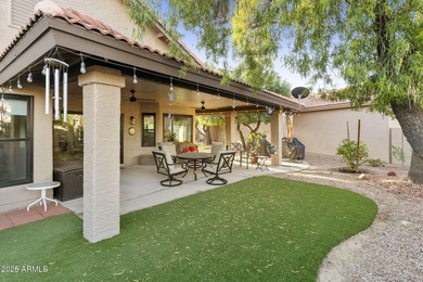 Completely turn-key 2BR, 2BA plus den Posada model on a large on Cottonwood Country Club in Arizona - for sale on GolfHomes.com, golf home, golf lot