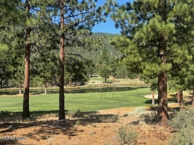 Glorious. More than two acres looking across the course to the on Clear Creek Tahoe in Nevada - for sale on GolfHomes.com, golf home, golf lot