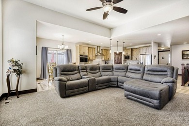 Experience refined Colorado living in this stunning Hudson model on Raindance National Golf Course in Colorado - for sale on GolfHomes.com, golf home, golf lot