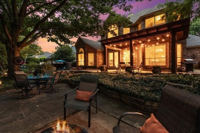 ENTERTAINERS DREAM HOME WITH RESORT-LIKE BACKYARD OASIS, IDEALLY on Timarron Country Club in Texas - for sale on GolfHomes.com, golf home, golf lot