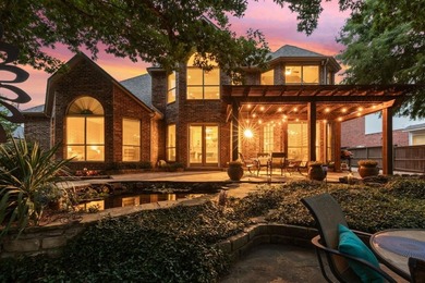 ENTERTAINERS DREAM HOME WITH RESORT-LIKE BACKYARD OASIS, IDEALLY on Timarron Country Club in Texas - for sale on GolfHomes.com, golf home, golf lot