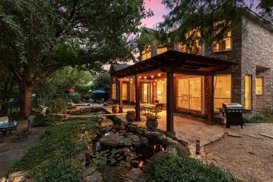 ENTERTAINERS DREAM HOME WITH RESORT-LIKE BACKYARD OASIS, IDEALLY on Timarron Country Club in Texas - for sale on GolfHomes.com, golf home, golf lot