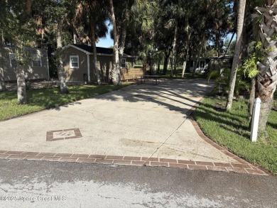 Enjoy resort-style living on this beautifully shaded RV lot with on The Great Outdoors Golf and Country Club in Florida - for sale on GolfHomes.com, golf home, golf lot