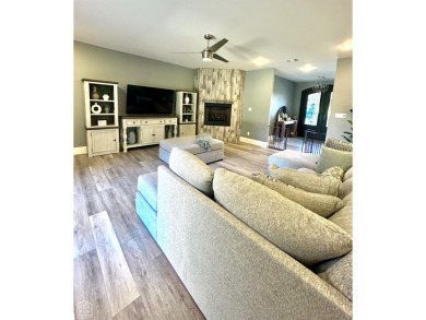 Experience the pinnacle of luxury living in this stunning on Sage Meadows Golf Course in Arkansas - for sale on GolfHomes.com, golf home, golf lot