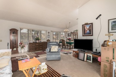 Discover this vibrant 2-bedroom gem in the popular 55+ community on Grandview Golf Course in Arizona - for sale on GolfHomes.com, golf home, golf lot