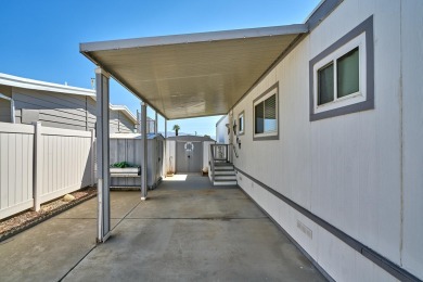 Enjoy the ideal desert lifestyle in this charming 2-bedroom on The Club At Shenandoah Springs in California - for sale on GolfHomes.com, golf home, golf lot