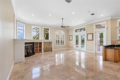 This custom designed 4 bed / 4 bath / 3 car garage home is on Bayou Golf Club in Florida - for sale on GolfHomes.com, golf home, golf lot