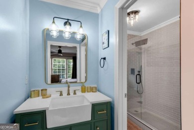 Welcome home to this stunning blend of luxurious living & on Laurel Springs Golf Club in Georgia - for sale on GolfHomes.com, golf home, golf lot