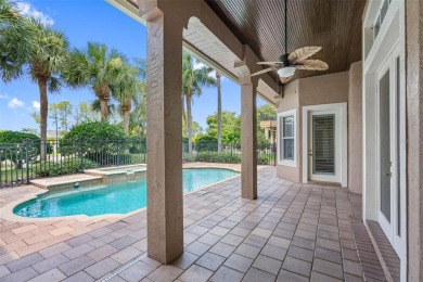 This custom designed 4 bed / 4 bath / 3 car garage home is on Bayou Golf Club in Florida - for sale on GolfHomes.com, golf home, golf lot