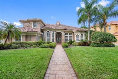 This custom designed 4 bed / 4 bath / 3 car garage home is on Bayou Golf Club in Florida - for sale on GolfHomes.com, golf home, golf lot