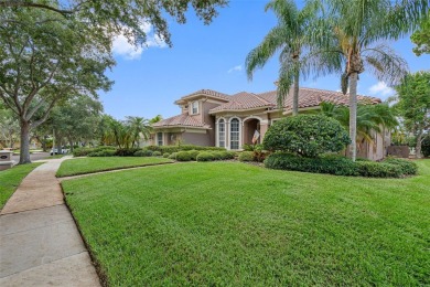 This custom designed 4 bed / 4 bath / 3 car garage home is on Bayou Golf Club in Florida - for sale on GolfHomes.com, golf home, golf lot