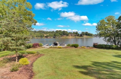 Welcome to your dream lakefront retreat! This stunning 6-bedroom on Lake Mohawk Golf Club in Ohio - for sale on GolfHomes.com, golf home, golf lot