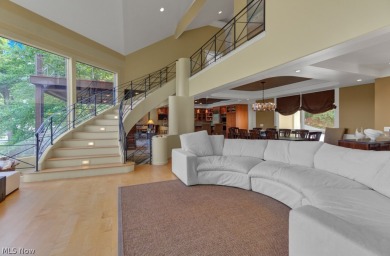 Welcome to your dream lakefront retreat! This stunning 6-bedroom on Lake Mohawk Golf Club in Ohio - for sale on GolfHomes.com, golf home, golf lot