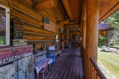 Rare opportunity to own a true one-of-a-kind log home on a on McCall Municipal Golf Course in Idaho - for sale on GolfHomes.com, golf home, golf lot