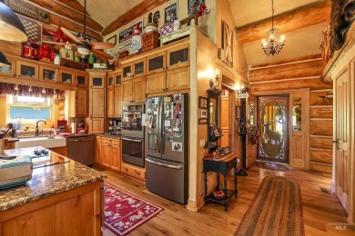 Rare opportunity to own a true one-of-a-kind log home on a on McCall Municipal Golf Course in Idaho - for sale on GolfHomes.com, golf home, golf lot