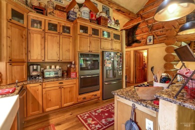 Rare opportunity to own a true one-of-a-kind log home on a on McCall Municipal Golf Course in Idaho - for sale on GolfHomes.com, golf home, golf lot
