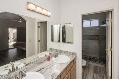 This inviting south-side home features an open concept living on London Bridge Golf Course in Arizona - for sale on GolfHomes.com, golf home, golf lot