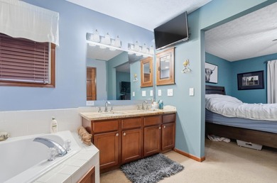 Gorgeous 3-bedroom, 2-bath home located on the 15th hole of the on Delaware Golf Club in Ohio - for sale on GolfHomes.com, golf home, golf lot