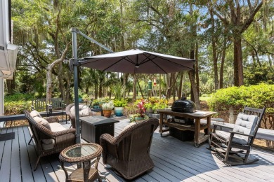 Single-level living overlooking fabulous golf views on one of on The Seabrook Island Club in South Carolina - for sale on GolfHomes.com, golf home, golf lot