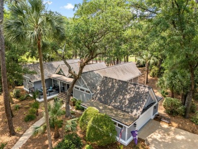 Single-level living overlooking fabulous golf views on one of on The Seabrook Island Club in South Carolina - for sale on GolfHomes.com, golf home, golf lot
