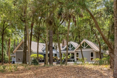 Single-level living overlooking fabulous golf views on one of on The Seabrook Island Club in South Carolina - for sale on GolfHomes.com, golf home, golf lot