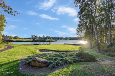 Contemporary Home with Spectacular Lake & Golf Course on Lords Valley Country Club, Inc in Pennsylvania - for sale on GolfHomes.com, golf home, golf lot