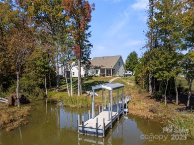 Waterfront! Dock in place! Live the lake life in this 3 bed 3 on Edgewater Golf Club in South Carolina - for sale on GolfHomes.com, golf home, golf lot