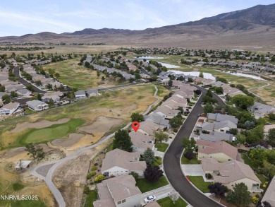 Located on the 4th hole of Dayton Valley Golf Club, this home on Dayton Valley Golf Club At Legado in Nevada - for sale on GolfHomes.com, golf home, golf lot