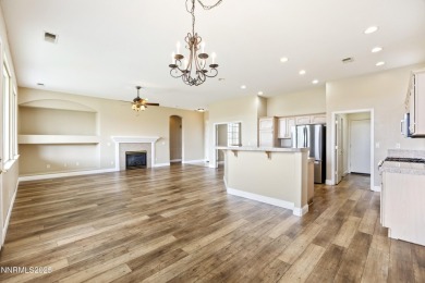 Located on the 4th hole of Dayton Valley Golf Club, this home on Dayton Valley Golf Club At Legado in Nevada - for sale on GolfHomes.com, golf home, golf lot