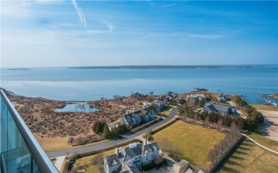 The Tower at Carnegie Abbey serves as a gateway to Aquidneck on Carnegie Abbey Club in Rhode Island - for sale on GolfHomes.com, golf home, golf lot