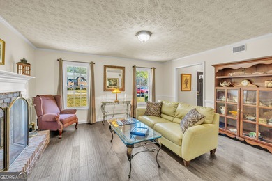 Fantastic two-story home in Peachtree City's Morallion Hills on Braelinn Golf Club in Georgia - for sale on GolfHomes.com, golf home, golf lot